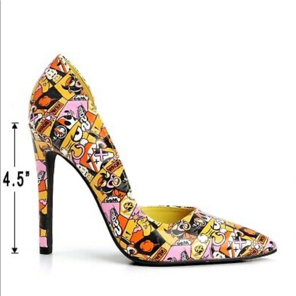 Yellow comic pump - Picture 6 of 10